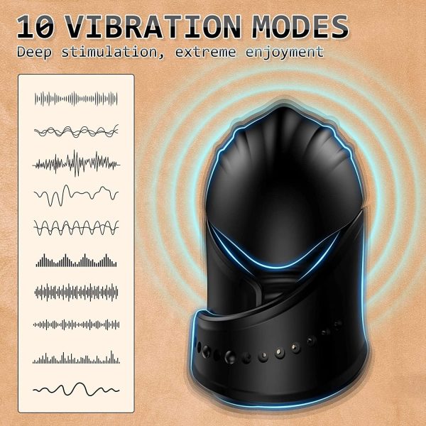 All-Round Stimulation Masturbator 10 Vibration