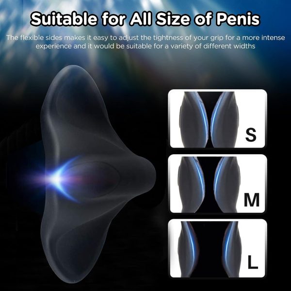 2 in 1 Cock Trainer Vibrator 10 Vibration Endurance Trainer