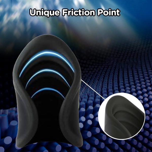 2 in 1 Cock Trainer Vibrator 10 Vibration Endurance Trainer