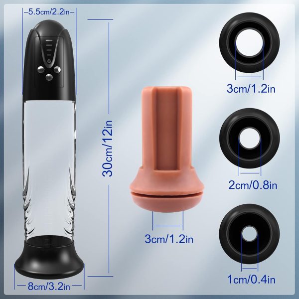 AUTOBOT Visualization Powerful Sucking Penis Pump Masturbator