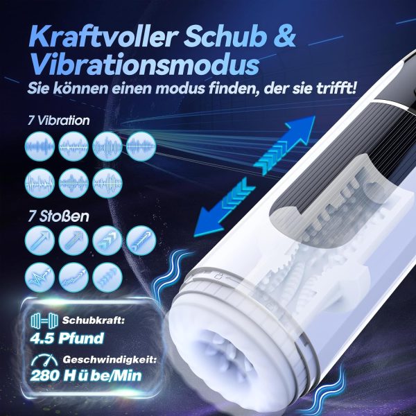 First Love Hand-Free Powerful Masturbation Cup