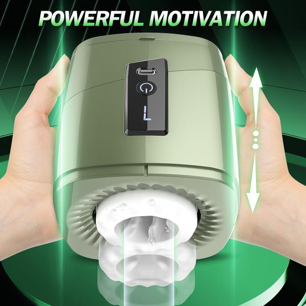 Magic Box 2 in 1 Masturbator with 7 Thrusting & Rotating Modes