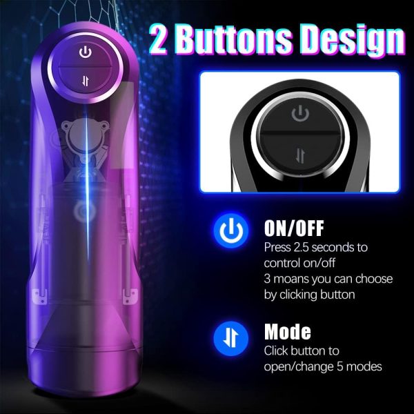 HARDMAN Durable 7 Thrusting Masturbator