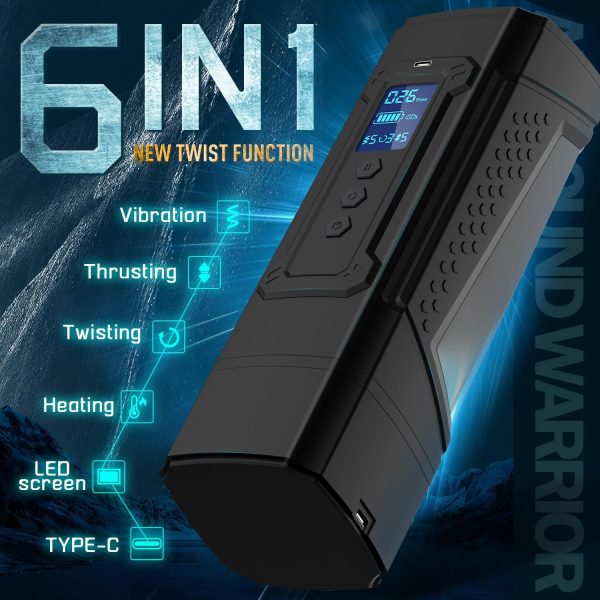 XSpace Trident 6 in 1 Smart Hands Free Masturbator £104.00 Original price was: £104.00.£51.99