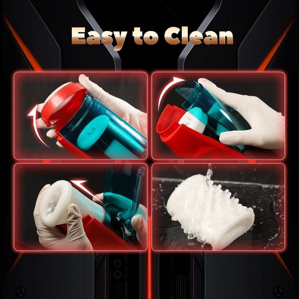 Car-Shaped Climax Masturbator with 10 Thrusting 10 Spinning Modes