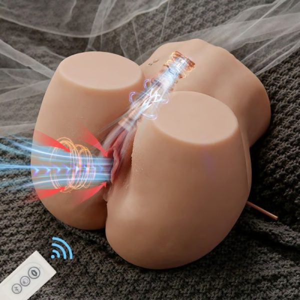 KINKLOVE Suckting and Vibrating Lifelike Butt Masturbator