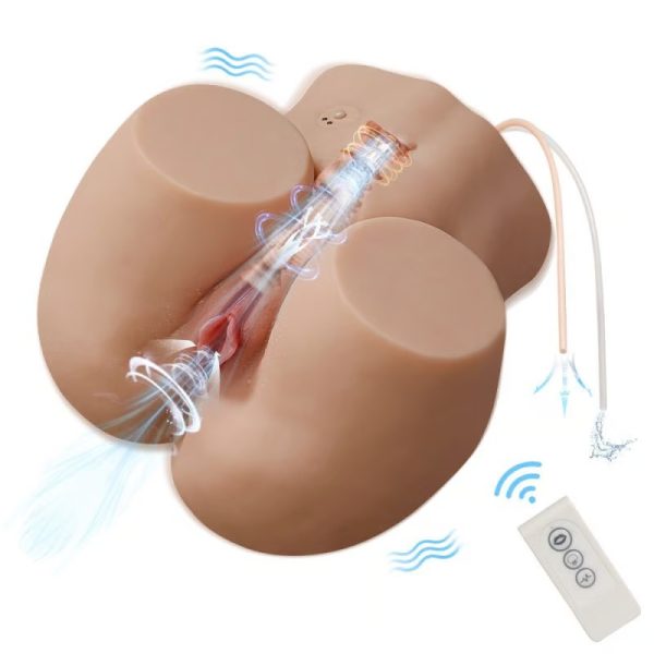 KINKLOVE Suckting and Vibrating Lifelike Butt Masturbator
