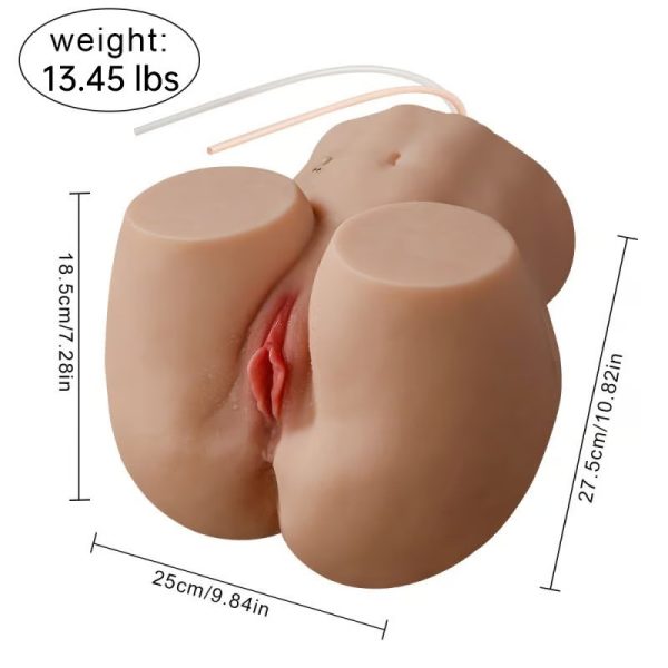 KINKLOVE Suckting and Vibrating Lifelike Butt Masturbator