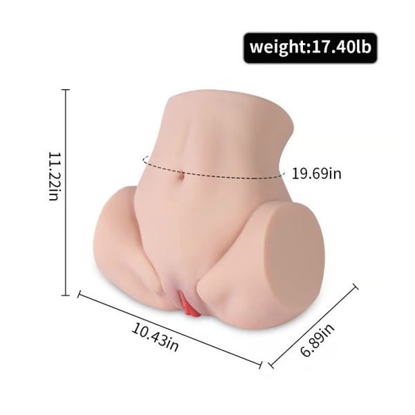 KINKLOVE Realistic Masturbator with sweet and soft Dual Channels
