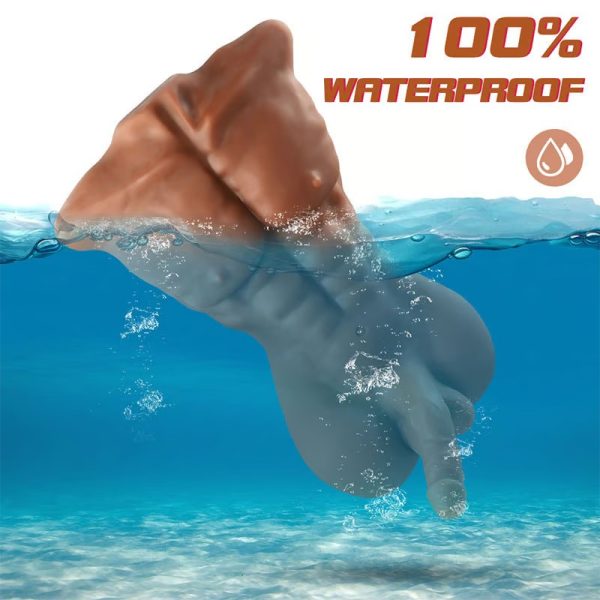 Muscular Man Realistic Masturbator with Sexy Pecs Perfect Abs Realistic Skin and Veins