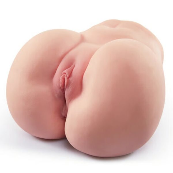 Life Sized Realistic Masturbator with 2 in 1 Vagina & Anus