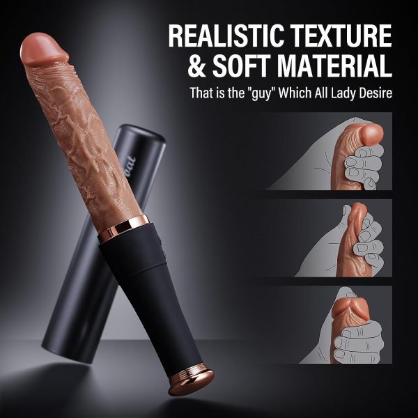 Solo Dual Thrusting Vibrator 10 Thrusting 10 Vibrating