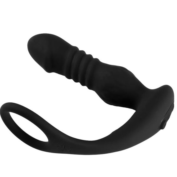 Big Explorer Penis Ring Anal Sphincter Toy 10 Thrusting Vibrating