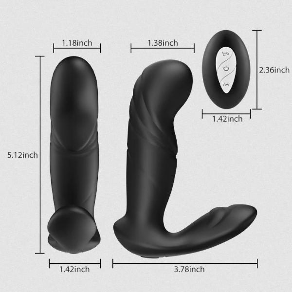 Pulsive Prostate Anal Stimulator Jiggling Vibrating
