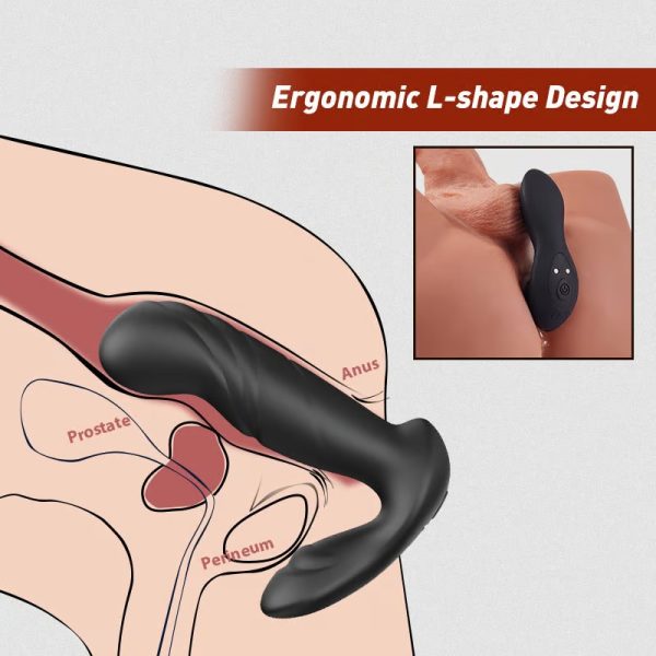 Pulsive Prostate Anal Stimulator Jiggling Vibrating