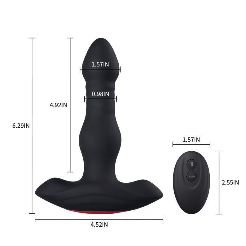 KINKLOVE Hoodup 3 Thrusting 10 Vibrating Anal Sphincter Toy