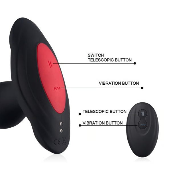 KINKLOVE Hoodup 3 Thrusting 10 Vibrating Anal Sphincter Toy