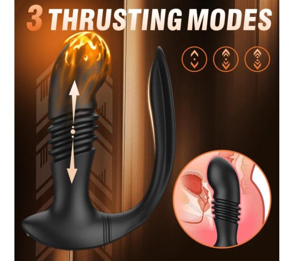 KINKLOVE Adam Thrusting Vibrating Dual Probe