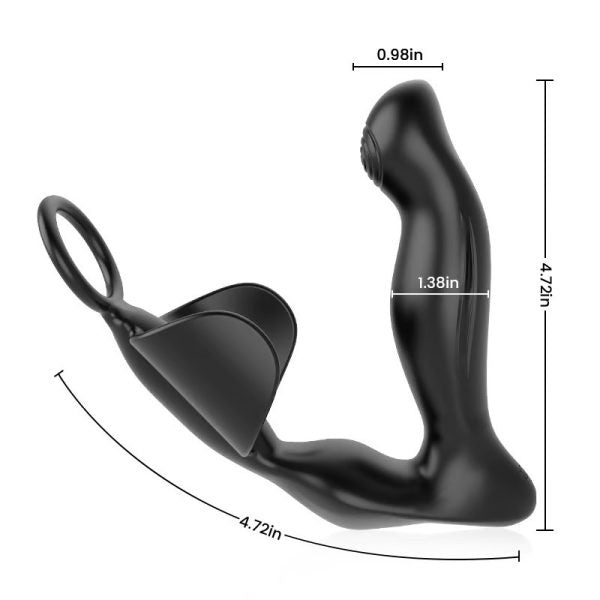 Burnning Heating Prostate Massager