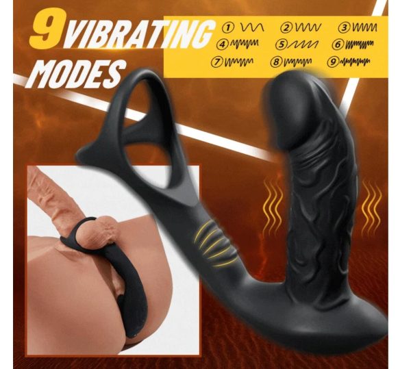 RealMan Wiggling Vibrating P-Spot Massager