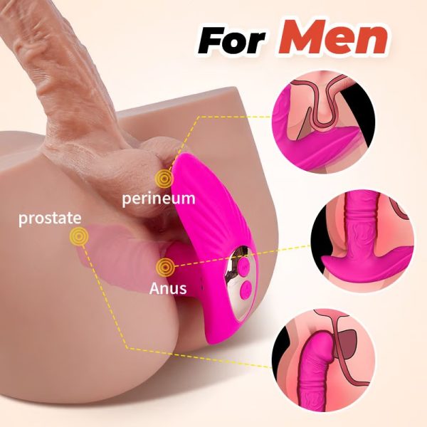 illusion Unisex 9 Thrusting Prostate Massager Anal Toy