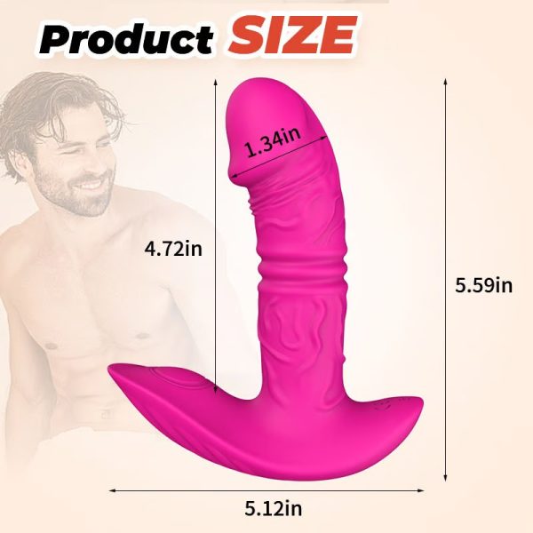 illusion Unisex 9 Thrusting Prostate Massager Anal Toy