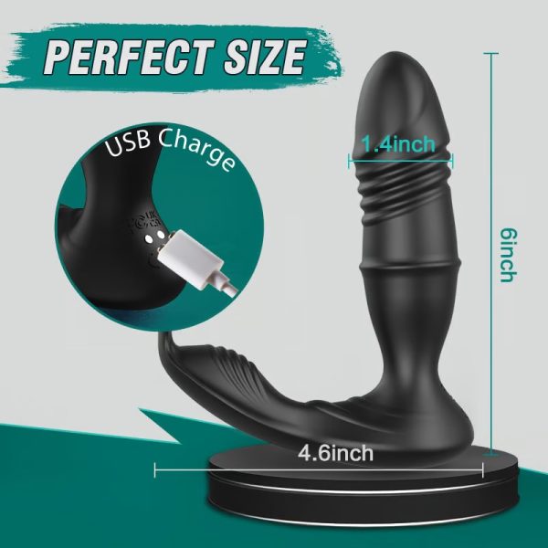 4 In 1 Wriggle Vibrating Prostate Massager