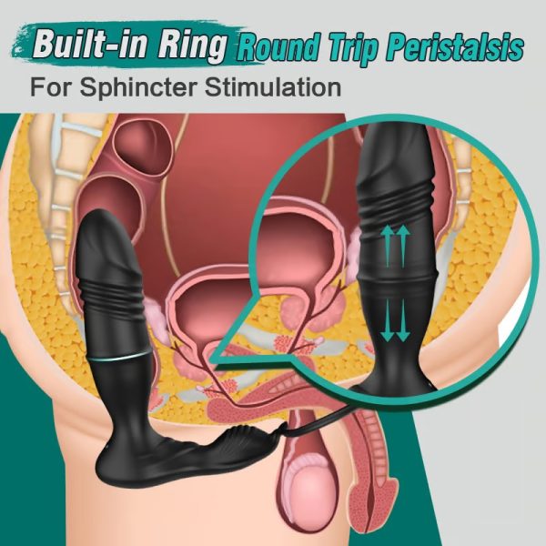 4 In 1 Wriggle Vibrating Prostate Massager