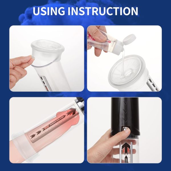 Upgraded Manual Penis Pump with Integrated Press Structure