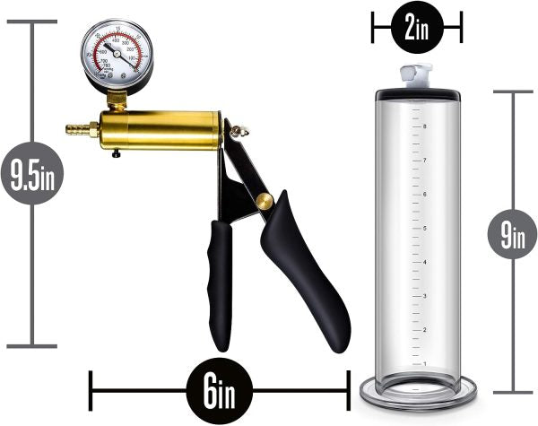 Professional VX6 Male Enhancement Pump System Durable Acrylic Cylinder