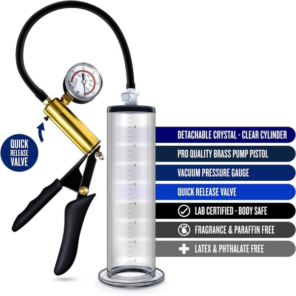 Professional VX6 Male Enhancement Pump System Durable Acrylic Cylinder