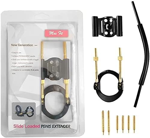 Ergonomic Adjustable Penis Stretcher Extension Rods Safe Elastomer Material
