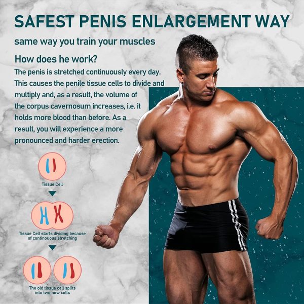 Male Penis Enhancement Trainer Aids Erectile Dysfunction Enhances Length Hardness