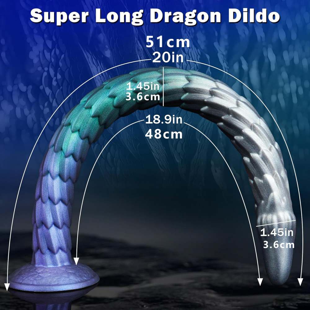 Carson Carson Long G-Spot Dragon Dildo 20 Inch