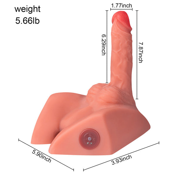 Johnson Robot Sex Doll with 6.29in Electric Dildo 5.66LB