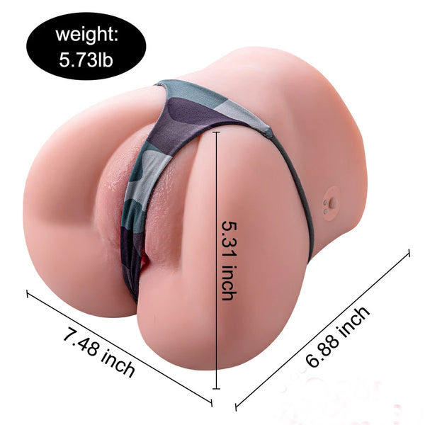 Rori Lifelike Vibrating Robot Sex Doll Pocket Pussy Toy 5.73 LB