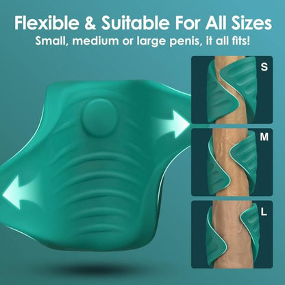 3 in 1 Adjusted APP Controll Trainer Masturbator 2 Open-Ended Flexible Wings