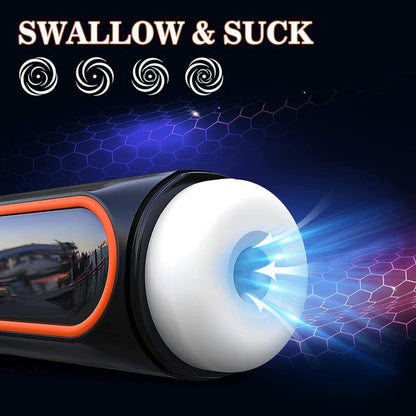 Adventurer Powerful Vibrating Thrusting Masturbator Cup