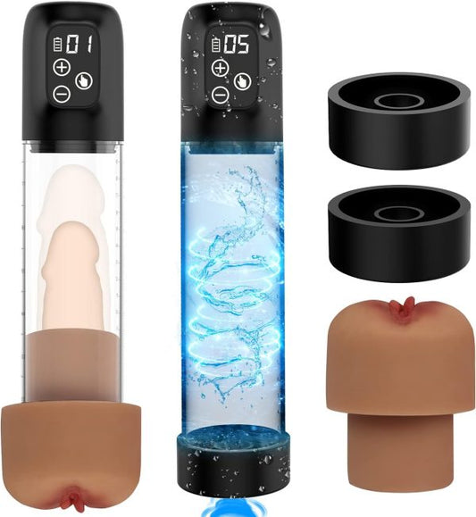 Super Quiet LCD Display Smart Penis Pump