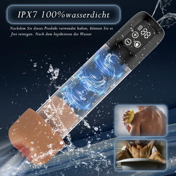 Super Quiet LCD Display Smart Penis Pump