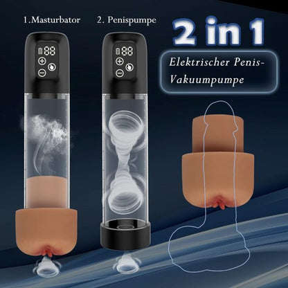 Super Quiet LCD Display Smart Penis Pump