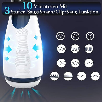 LICK PRO+ Sucking Masturbator 3 Sucking 10 Vibrating