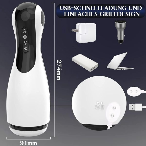 LICK PRO+ Sucking Masturbator 3 Sucking 10 Vibrating