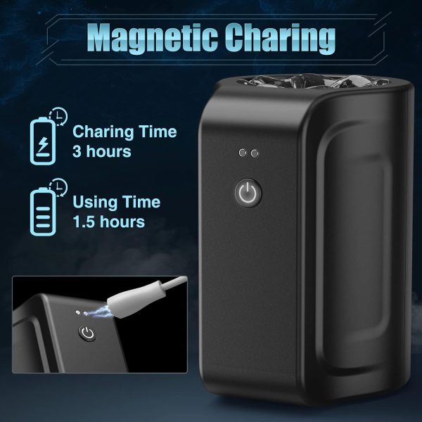 High Tech Open-Ended 7 Rotating Thrusting Male Stroker