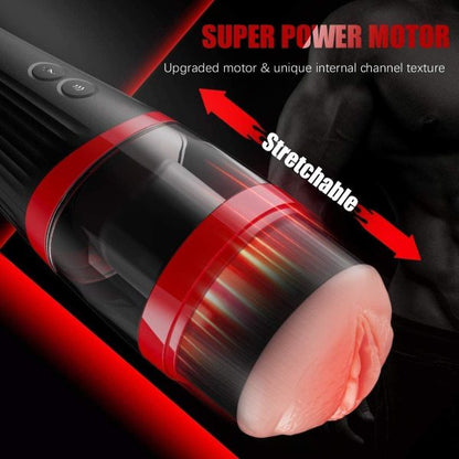 LOVECRAZY 360° Spinning 7 Thrusting Hands-Free Stroker