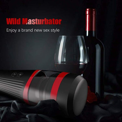 LOVECRAZY 360° Spinning 7 Thrusting Hands-Free Stroker