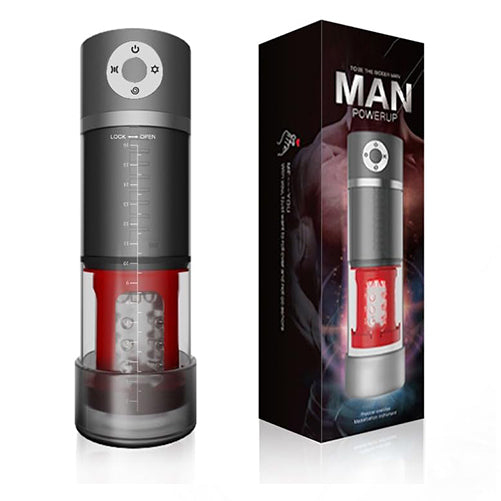 MAN Electric Training Masturbator with Vibrating Sucking Modes