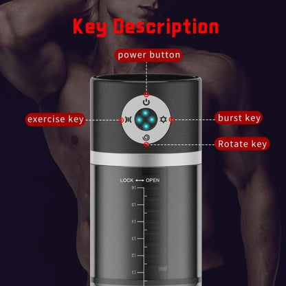 MAN Electric Training Masturbator with Vibrating Sucking Modes