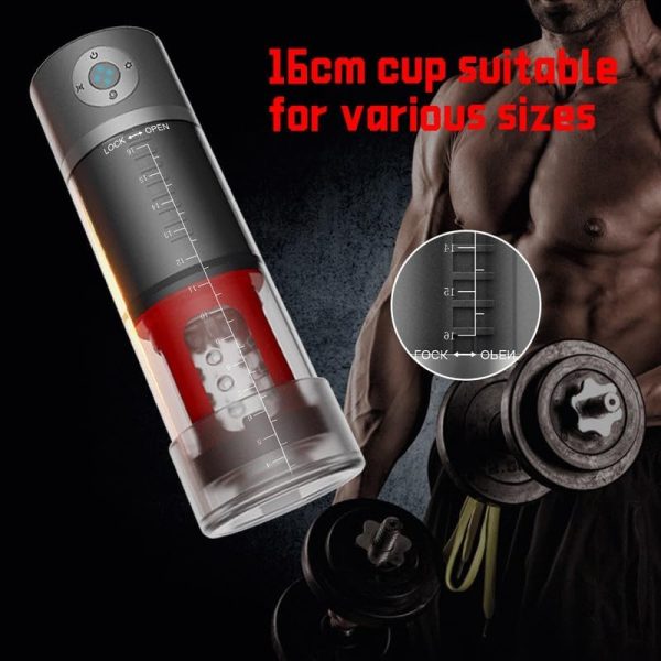 MAN Electric Training Masturbator with Vibrating Sucking Modes