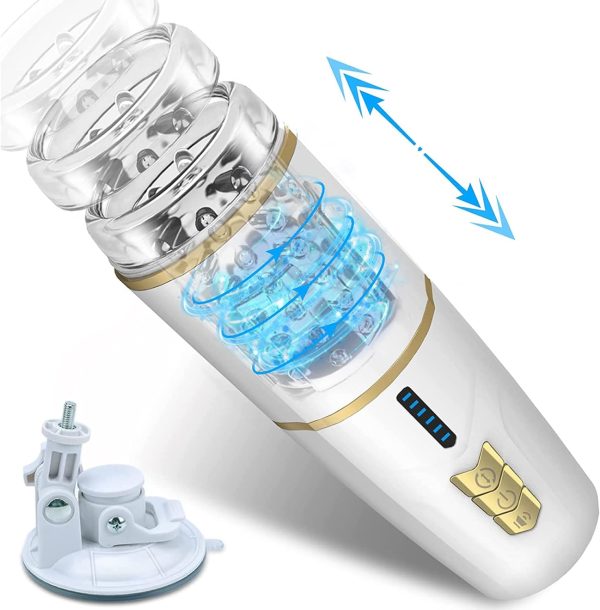 KINKLOVE 7 Telescopic Hands-Free Masturbator